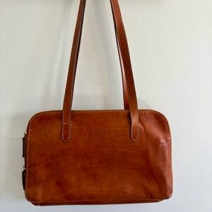 Maledetti Toscana Genuine Leather Tote 13.5”x9” Made in Italy